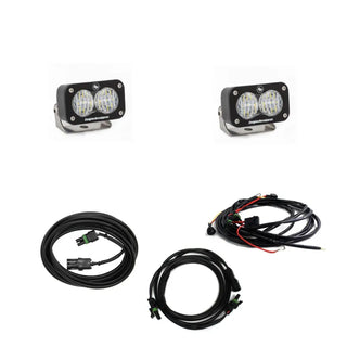 Baja Designs Dual S2 Sport LED Reverse Light Kit: Jeep Wrangler 2018-2024 w/ C