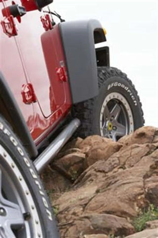 ARB Deluxe Rock Rails: Jeep Wrangler (2007-2017) / Wrangler JK 2018