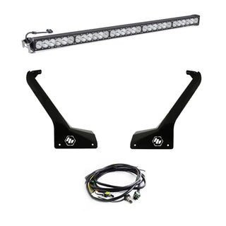 Baja Designs Roof Bar LED Light Kit: Jeep Wrangler (18-24) / Gladiator (20-24)