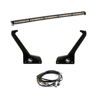 Baja Designs Roof Bar LED Light Kit 50in S8: Jeep Wrangler (18-24) / Gladiator (20-24)