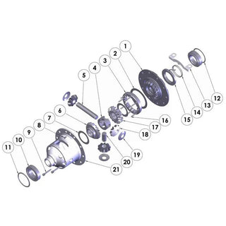 ARB Airlocker Dana 44A 30Spl: Jeep Grand Cherokee (93-10) / Commander (06-10)