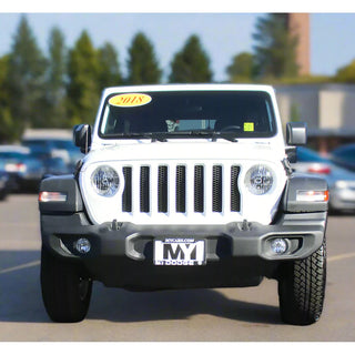 StoNSho Quick Release Front License Plate Bracket: Jeep Wrangler JL Sport / Sport S / Sport Altitude (2023-2024)