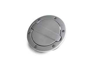 AMP Research Brushed Fuel Door: Jeep Wrangler (2007-2018) JK (2018)