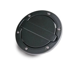AMP Research Black Fuel Door: Jeep Wrangler JK (2007-2018)