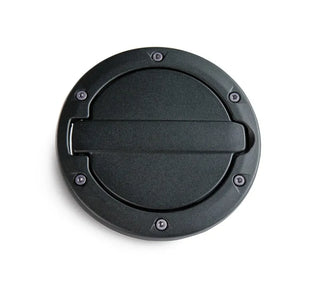 AMP Research Black Fuel Door: Jeep Wrangler JK (2007-2018)