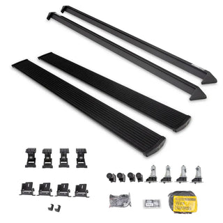 AMP Research Black PowerStep XL: Jeep Gladiator 2020-2024