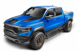 AMP Research Black PowerStep Xtreme: Ram 1500 2019-2024 w/ OEM Style Illumination