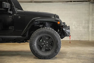 Addictive Desert Designs Stealth Fighter Front Bumper: Jeep Wrangler JK 2007-2018 w/ Winch Mount