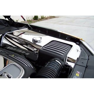 American Car Craft Polished Inner Fender Covers: 300C / Charger / Magnum 5.7L Hemi 2005 - 2010