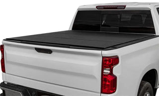 Access Black Urethane Tri-Fold Cover: Jeep Gladiator 2020-2023 w/ Trail Rail