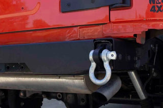 Fishbone Offroad Rear D-Ring Frame Mounts (REAR): Jeep Wrangler JK 2007-2018
