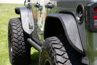 Fishbone Offroad Elite Steel Rear Fenders: Jeep Wrangler 2018-2024