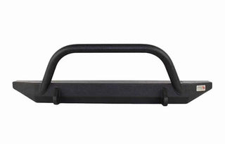 Fishbone Offroad Black Textured Powdercoated Front Bumper (FRONT): Jeep Wrangler (97-06)