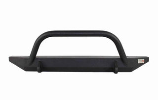 Fishbone Offroad Black Textured Powdercoated Front Bumper (FRONT): Jeep Wrangler (97-06)