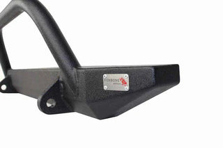 Fishbone Offroad Black Textured Powdercoated Front Bumper (FRONT): Jeep Wrangler (97-06)