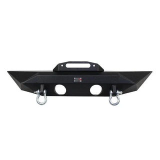 Fishbone Offroad Steel Powder Coated Front Bumper: Jeep Wrangler JK Rubicon Unlimited (2007-2018)