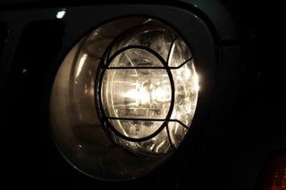Fishbone Offroad Aluminum Headlight Guards: Jeep Gladiator (20-24) / Wrangler (18-24)