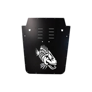 Fishbone Offroad Black Hood Louver: Jeep Wrangler (07-17) / JK (18)