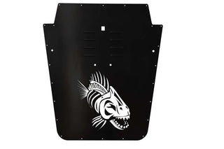 Fishbone Offroad Black Hood Louver: Jeep Wrangler (07-17) / JK (18)
