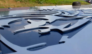 Fishbone Offroad Black Hood Louver: Jeep Wrangler (07-17) / JK (18)