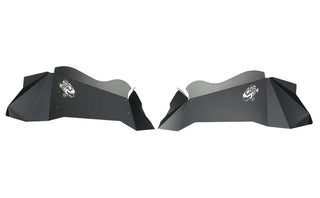 Fishbone Offroad Black Powdercoated Aluminum Inner Fenders: Jeep Wrangler JK 2007-2018