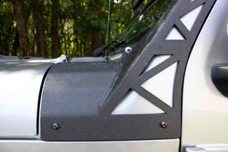 Fishbone Offroad Windshield Light Bracket: Jeep Gladiator (20-24) / Wrangler (18-24)