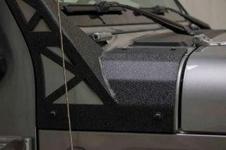Fishbone Offroad Windshield Light Bracket: Jeep Gladiator (20-24) / Wrangler (18-24)