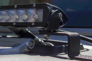 Fishbone Offroad Cowl Light Bracket: Jeep Gladiator (20-24) / Wrangler (18-24)