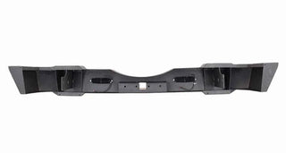 Fishbone Offroad Steel Rear Bumper w/ LEDs: Jeep Wrangler JK (2007-2018) Blk Textured Powdercoat