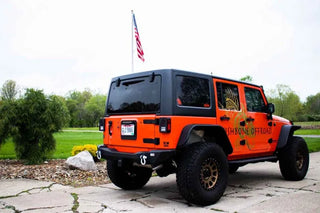 Fishbone Offroad Rear Bumper: Jeep Wrangler JK 2007-2018