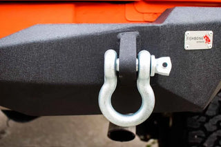 Fishbone Offroad Rear Bumper: Jeep Wrangler JK 2007-2018