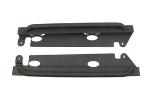 Fishbone Offroad Steel Rock Slider: Jeep Wrangler JK 2007-2017 w/ Black Textured Powdercoat