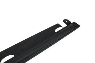 Fishbone Offroad Steel Rock Slider: Jeep Wrangler JK 2007-2017 w/ Black Textured Powdercoat