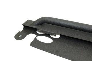 Fishbone Offroad Steel Rock Slider: Jeep Wrangler JK 2007-2017 w/ Black Textured Powdercoat