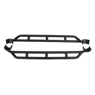 Fishbone Offroad Steel Rock Sliders: Jeep Wrangler JK (2007-2018) w/ Black Textured Powdercoat