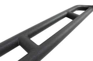 Fishbone Offroad Steel Rock Sliders: Jeep Wrangler JK (2007-2018) w/ Black Textured Powdercoat