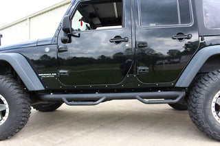 Fishbone Offroad Rocker Guards Scale Armor: Jeep Wrangler JK 2007-2018 (FB23053)
