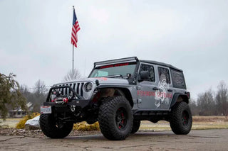 Fishbone Offroad Rocker Guards: Jeep Wrangler 2018-2024