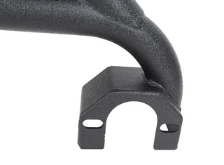 Fishbone Offroad Black Textured Powdercoated Steel Side Steps: Jeep Wrangler JK 2007-2018