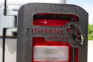Fishbone Offroad Tail Light Guards: Jeep Wrangler 2018-2024