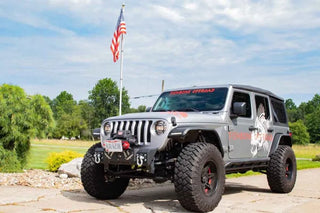 Fishbone Offroad D-Ring Mount Set: Jeep Gladiator (20-24) / Wrangler (07-24) / Wrangler JK (2018)