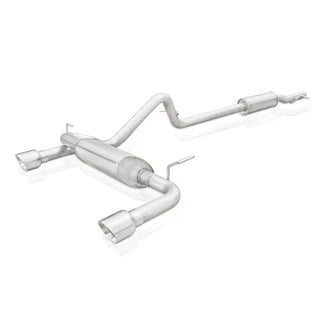 Stainless Works Catback Exhaust Dual 4" Tips (REAR): Jeep Wrangler JK 2012-2018 3.6L