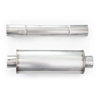 Stainless Works Catback Dump Exhaust 2.5" OD (REAR): Jeep Wrangler JK 2012-2018 3.6L