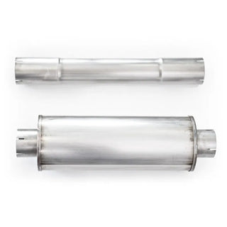 Stainless Works Catback Dump Exhaust 2.5" OD (REAR): Jeep Wrangler JK 2012-2018 3.6L