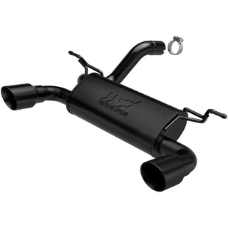 MagnaFlow Street Series Axle-Back Perf Exhaust Dual Black Tips (REAR): Jeep Wrangler JL 2018-2024 2.0/3.6L
