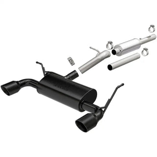 MagnaFlow Street Series Black 409SS Cat-Back Perf Exhaust (REAR): Jeep Wrangler JL 2018-2024 3.6L
