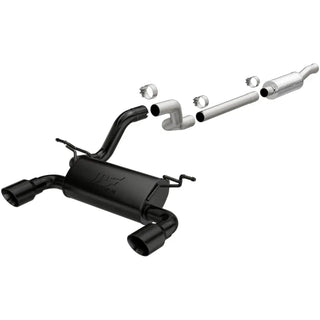 MagnaFlow Street Series Black 409SS Cat-Back Perf Exhaust (REAR): Jeep Wrangler JL 2018-2024 3.6L
