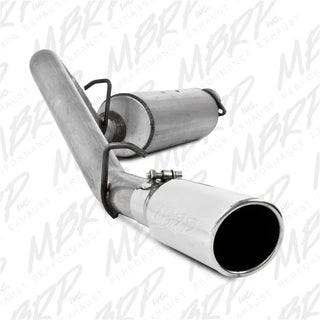 MBRP Aluminized 2.5" Cat-Back Exhaust (REAR): Jeep Wrangler TJ 2000-2006 2.5/4.0L