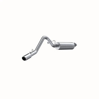 MBRP Aluminized 2.5" Cat-Back Exhaust (REAR): Jeep Wrangler TJ 2000-2006 2.5/4.0L