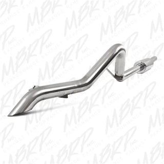 MBRP XP Series Off Road Cat-Back Exhaust T409 SS (REAR): Jeep Wrangler JK 2007-2011 3.8L